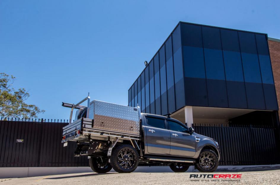 FORD RANGER RENEGADE BLACK MILLED ACCENTS